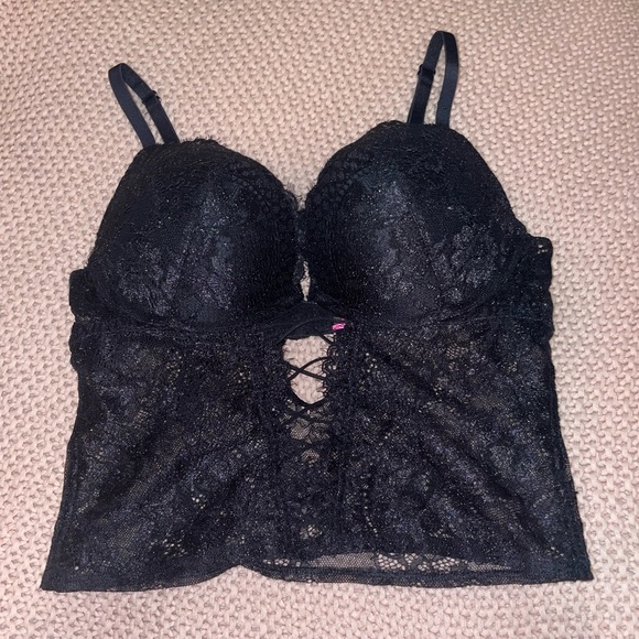 La senza black mesh bra top - Picture 1 of 2